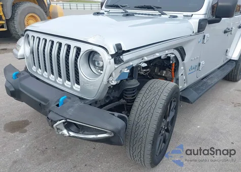 2023 Jeep Wrangler 4Xe Sahara 4X4 z USA, uszkodzony, nr VIN 1C4JJXP67PW524452